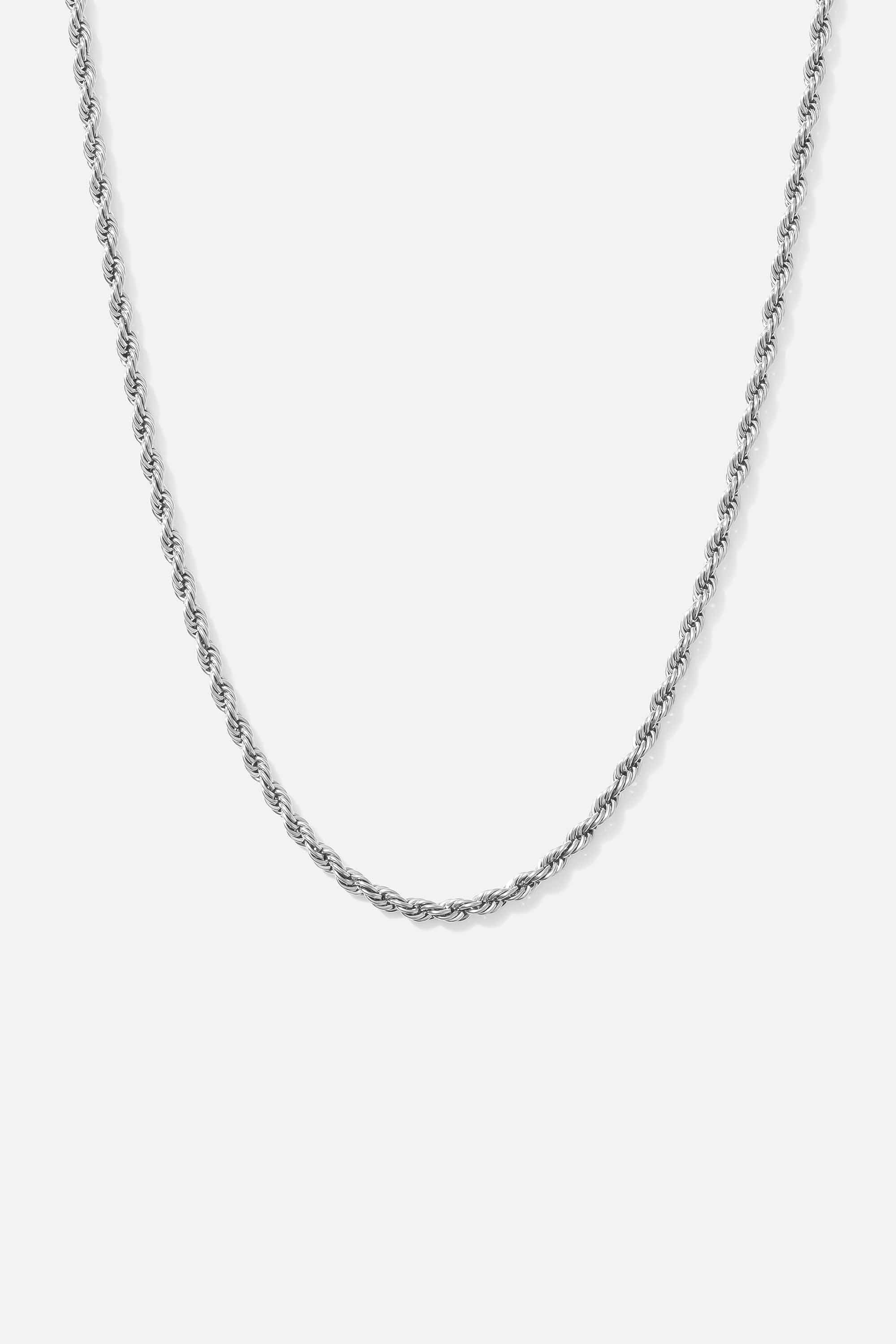 rope chain silver