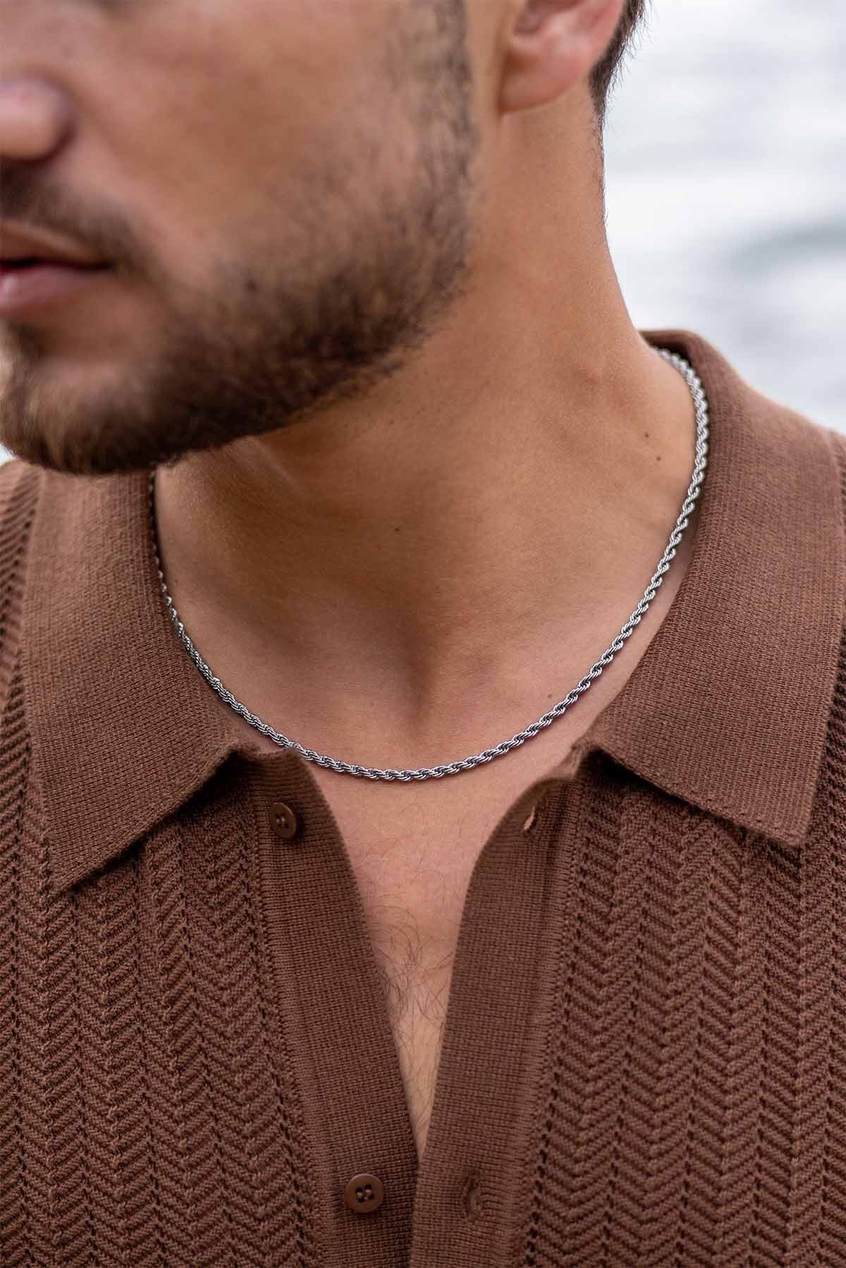 rope chain silver