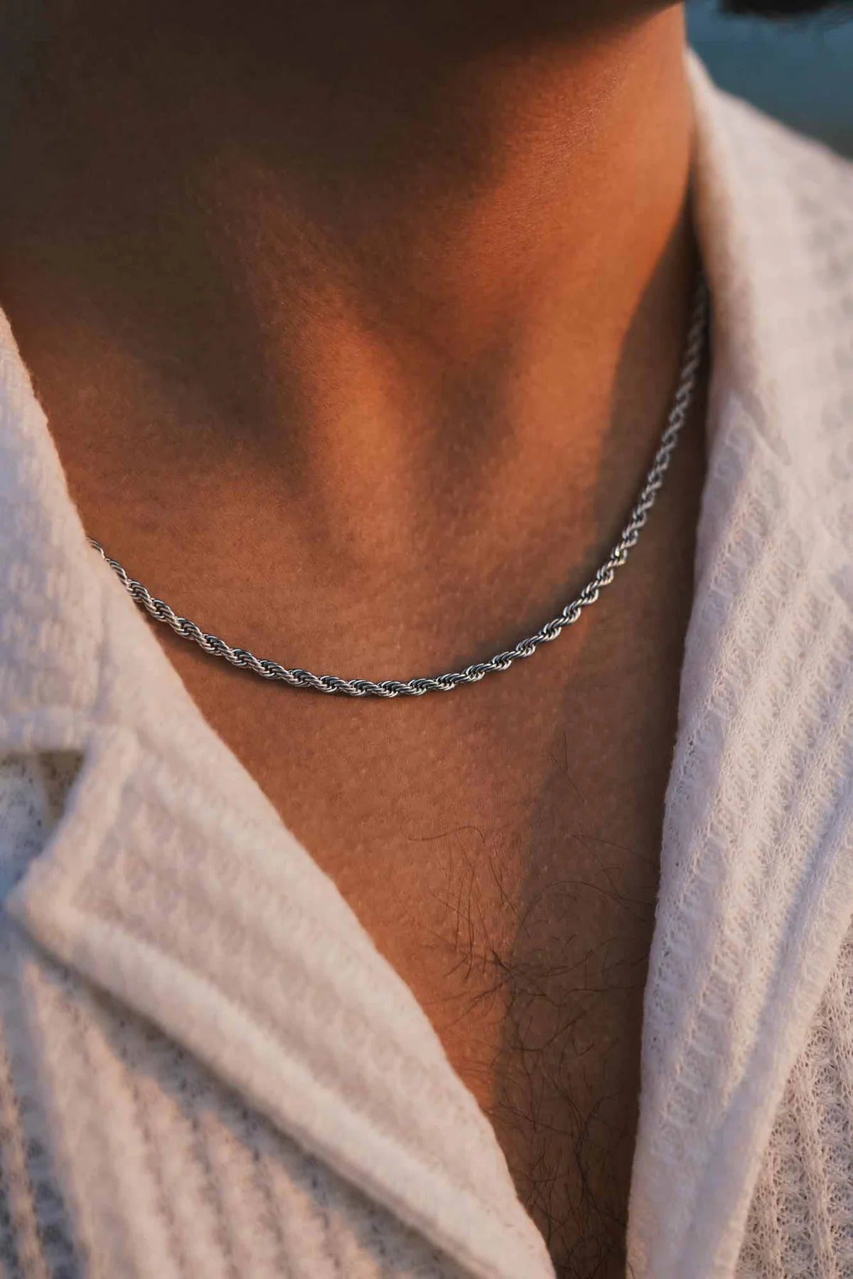 rope chain silver